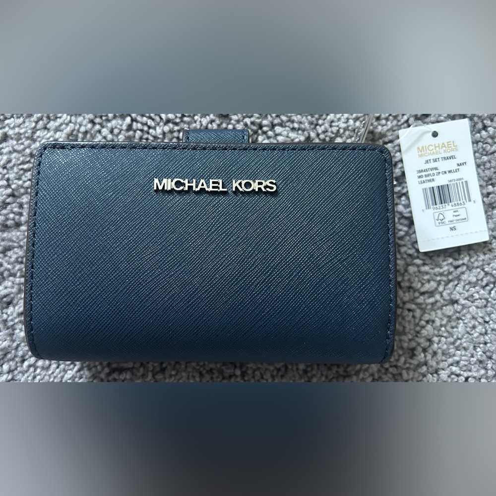 Michael Kors Navy Wallet